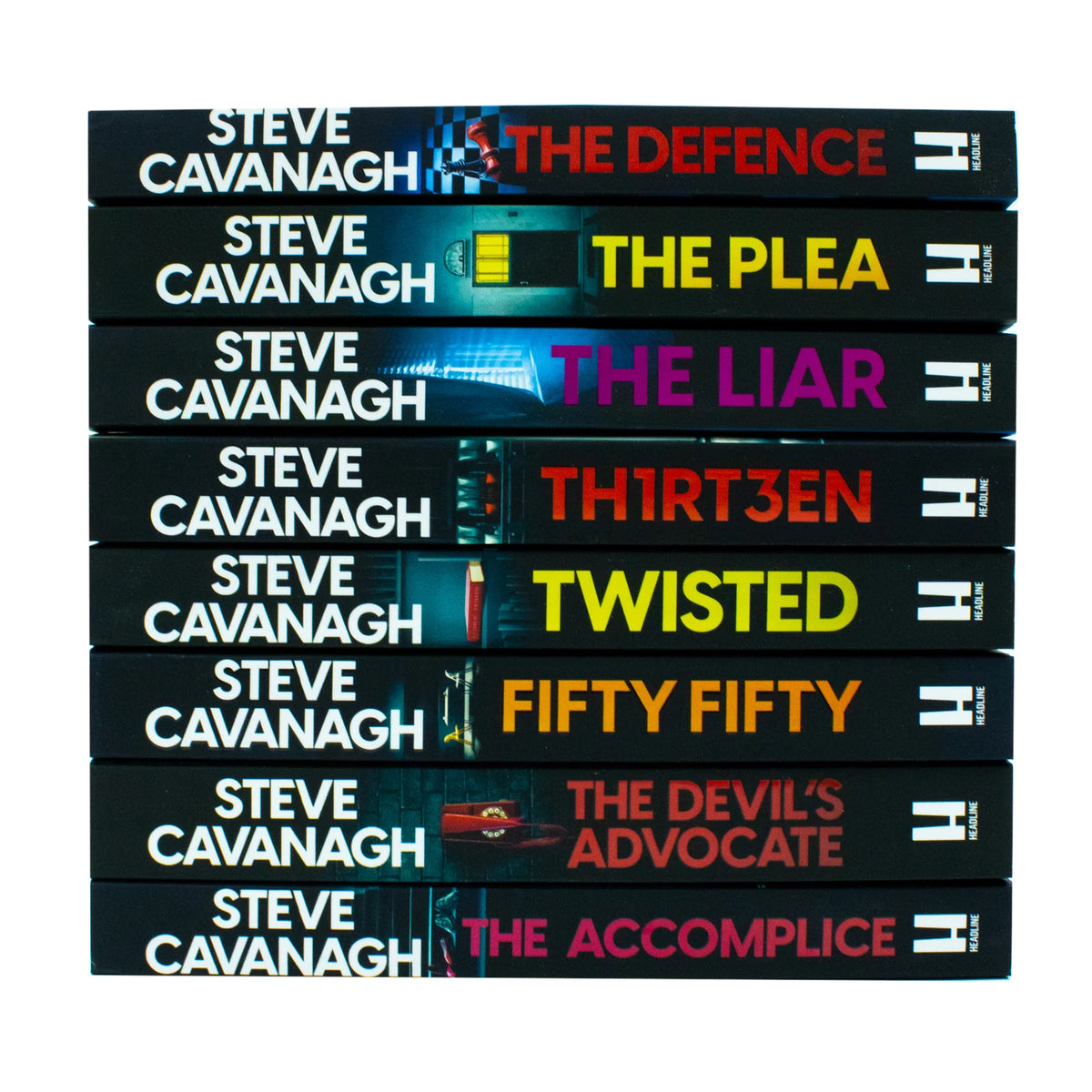 Steve Cavanagh 8 Book Collection – Eddie Flynn Series & Twisted: The Defence, The Plea, The Liar & More - By Steve Cavanagh - Paperback