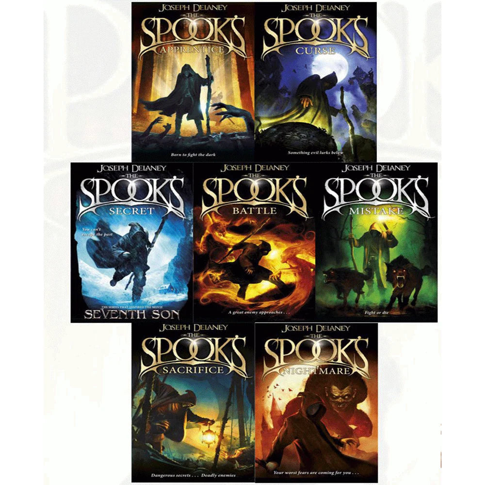 The Wardstone Chronicles – 7 Book Collection Set: The Spook’s Stories - By Joseph Delaney - Dark Fantasy Adventure - Paperback