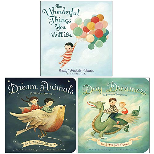 Emily Winfield Martin Collection – 3 Book Set: The Wonderful Things You Will Be, Dream Animals & Day Dreamers - By Emily Winfield Martin - Hardback