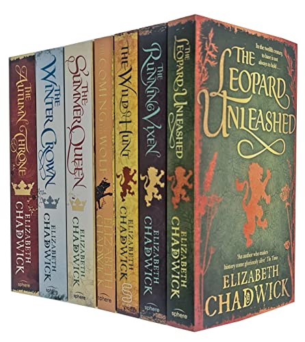 Elizabeth Chadwick 7 Book Collection – The Summer Queen, The Winter Crown, The Autumn Throne, The Wild Hunt & More - By Elizabeth Chadwick - Paperback