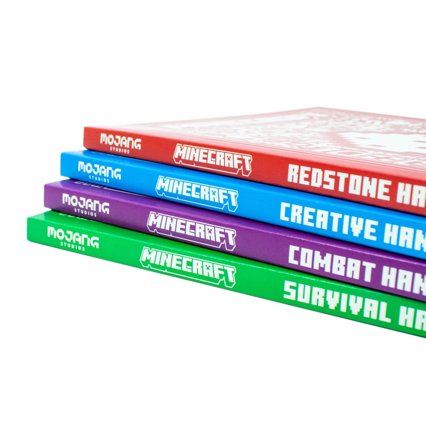 Minecraft Combat Handbook – 4 Book Box Set: Adventure, Crafting, Survival, Multiplayer & Strategy - By Mojang