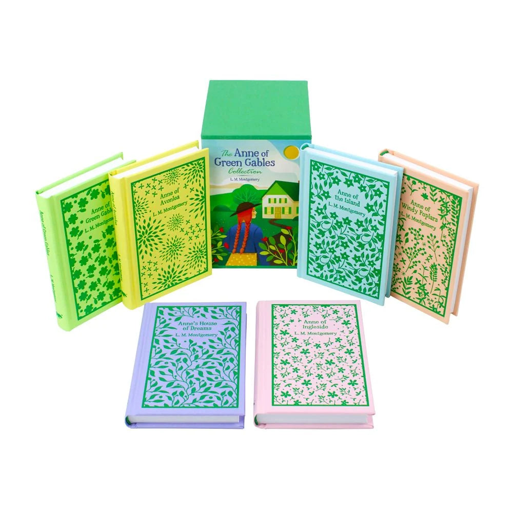 Anne of Green Gables Collection – 6 Book Set: Anne of Green Gables & More - By L. M. Montgomery - Hardcover Box Set