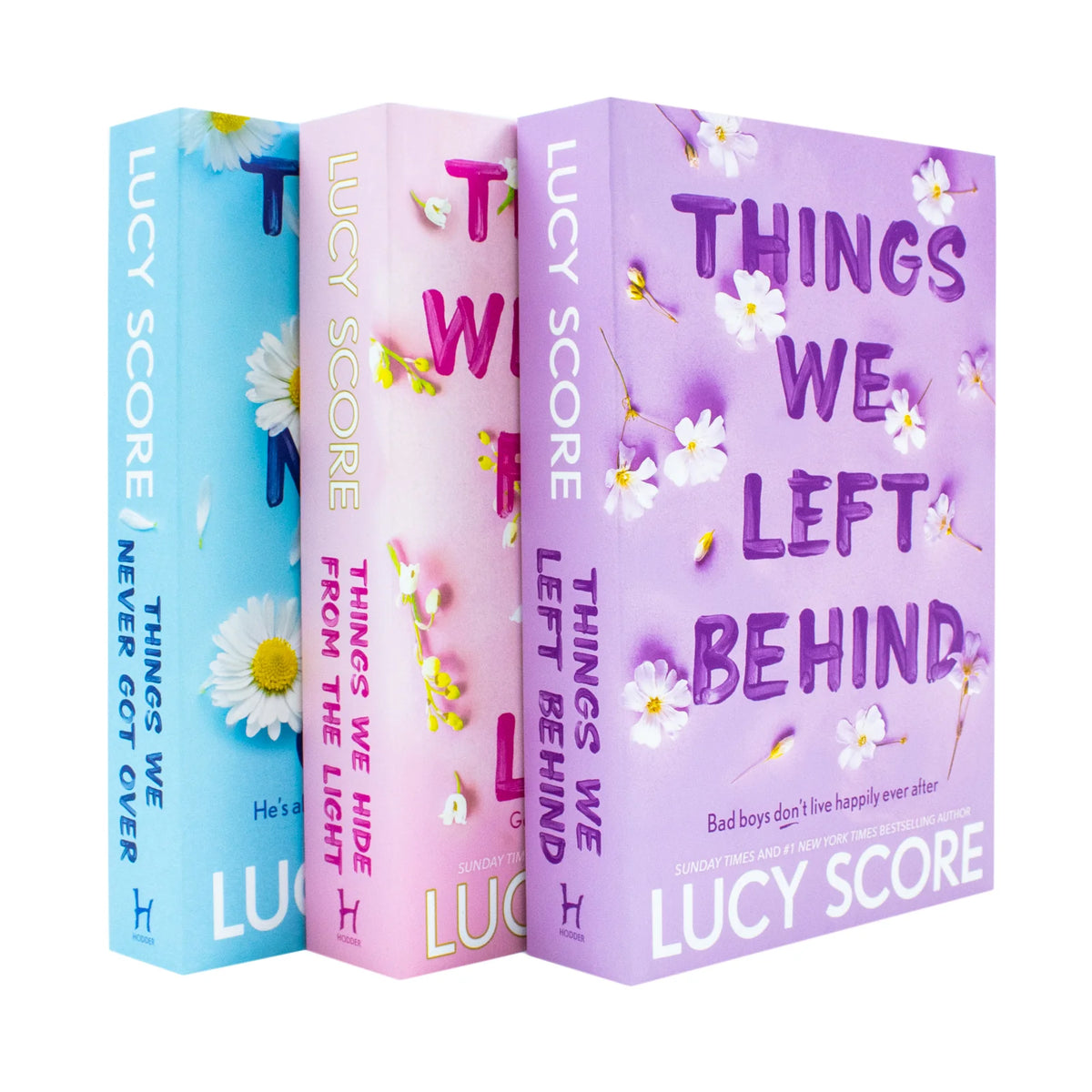 Knockemout Series – Complete 3 Book Box Set: Things We Never Got Over, Things We Hide from the Light & Things We Left Behind - By Lucy Score - Paperback