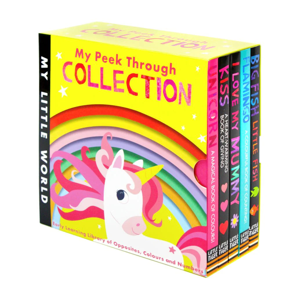 My Little World Series: My Peek-Through Collection – 5 Board Book Box Set - Board Books
