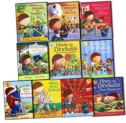 Harry and the Bucketful of Dinosaurs 10 Books Collection Pack Set -  Ian Whybrow - Paperback