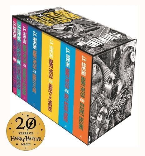 Harry Potter Boxed Set: The Complete Collection Adult -J.K. Rowling - Paperback
