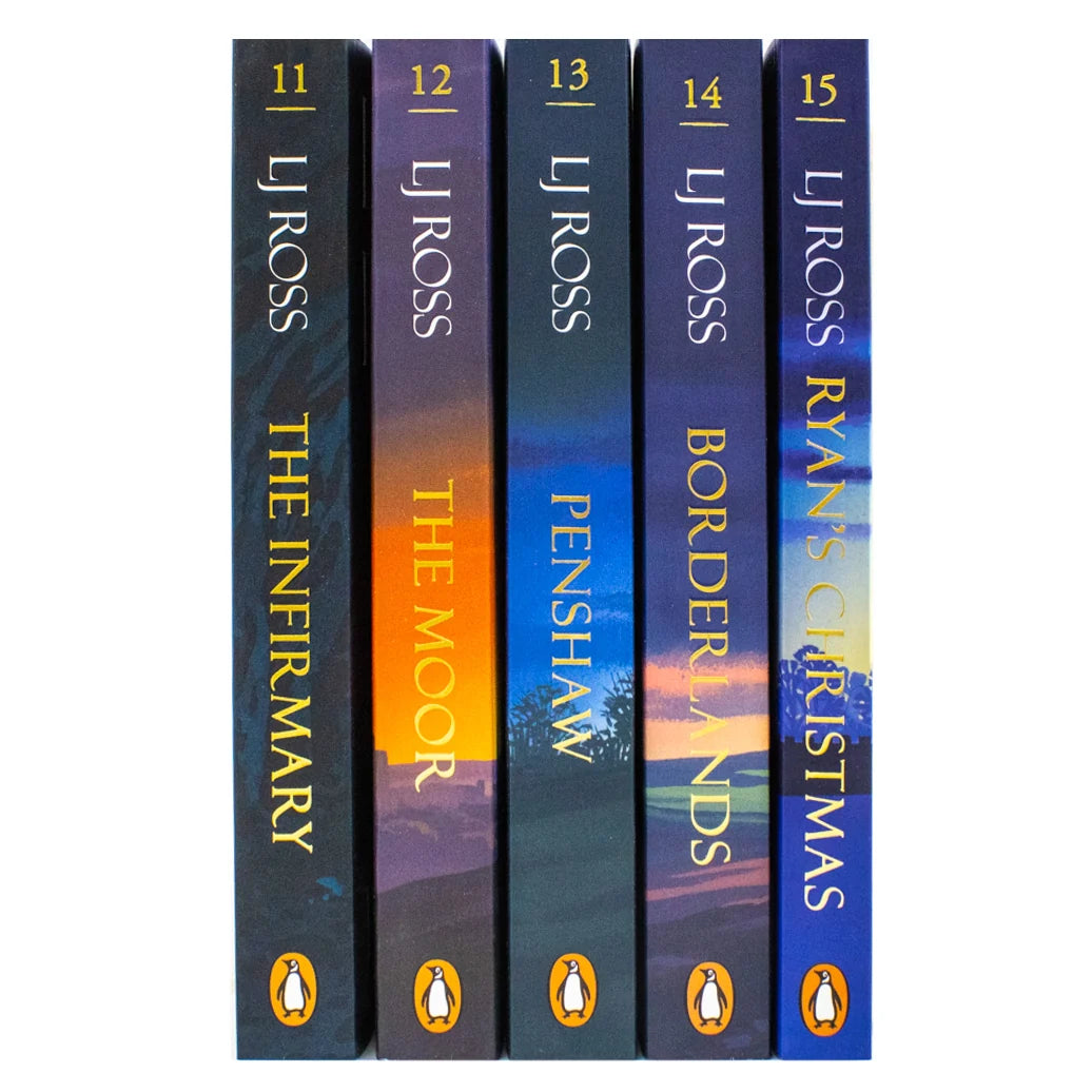 DCI Ryan Mysteries – 5 Book Collection Set, Volumes 11–15: The Infirmary, The Moor, Penshaw & More - By L. J. Ross - Paperback