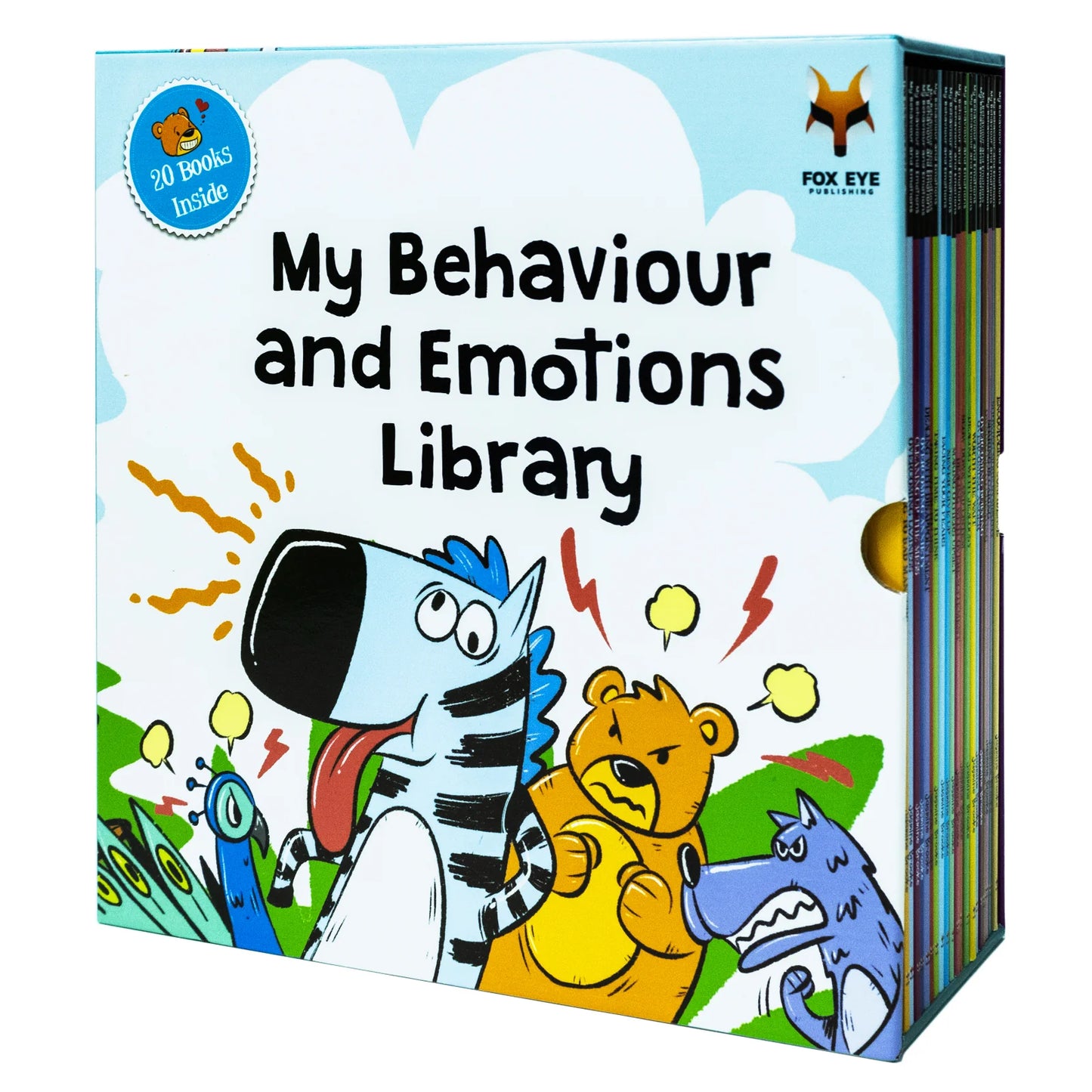 My Behaviour and Emotions Library – 20 Book Set: Anxiety, Confidence, Kindness, Anger & More - By Various Authors - Paperback