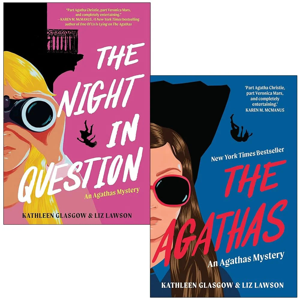 The Agathas Series – Complete 2 Book Collection: The Agathas & The Night in Question - By Kathleen Glasgow & Liz Lawson - Paperback