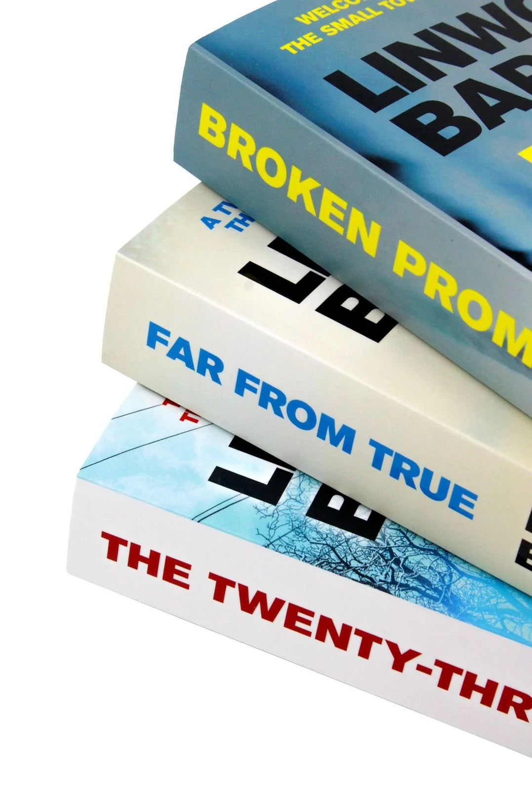 Promise Falls Trilogy – 3 Book Collection Set: Broken Promise, Far From True & The Twenty-Three - By Linwood Barclay - Mystery & Crime Thriller - Paperback