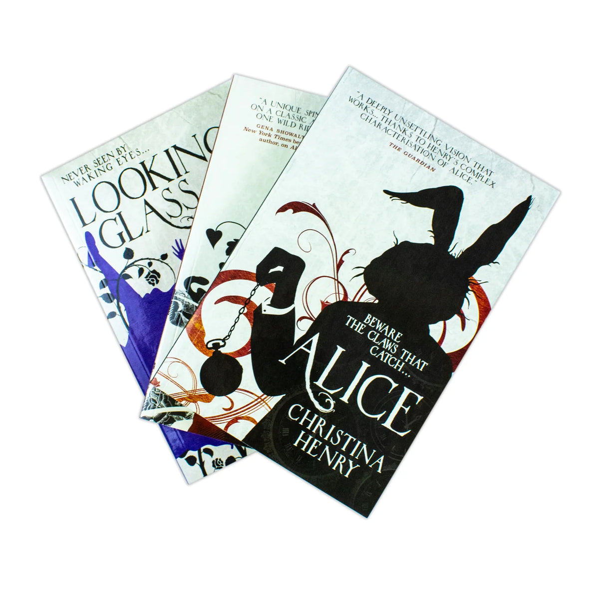 Chronicles of Alice – 3 Book Collection Box Set: Alice, Red Queen & Looking Glass - By Christina Henry - Paperback