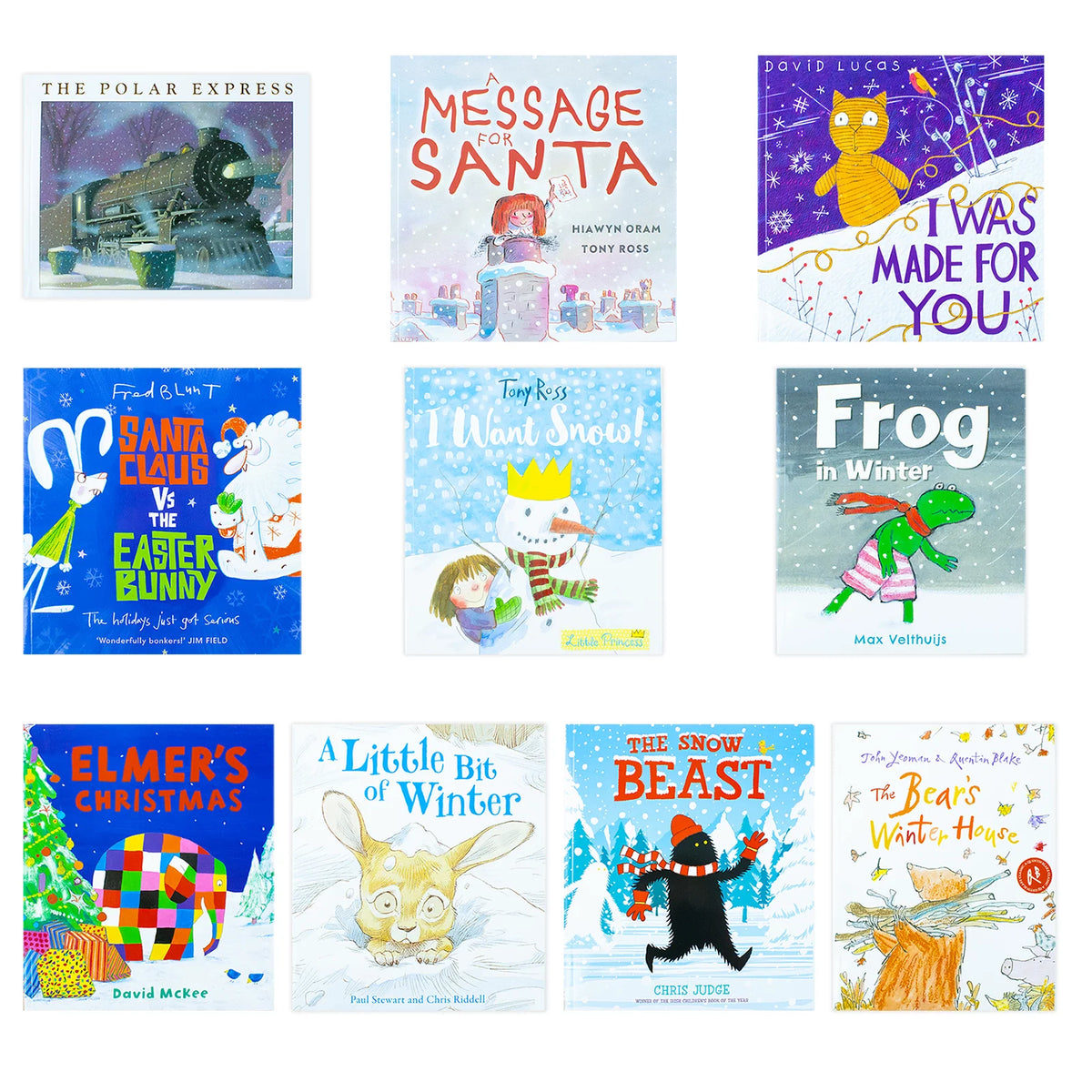 Cosy Christmas – 10 Book Collection: Classic Festive Picture Books for Kids Ages 3–7 - Includes A Message for Santa