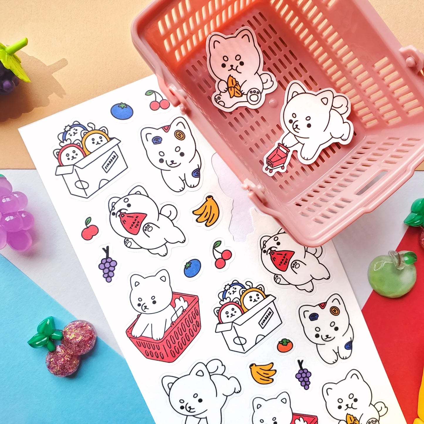 Grocery Stickersheet