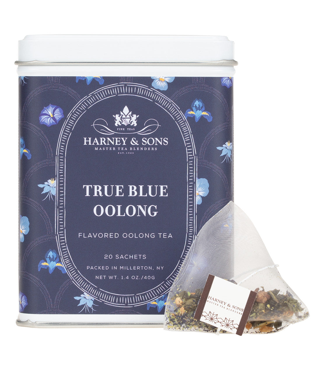 True Blue Oolong, Tin of 20 Sachets
