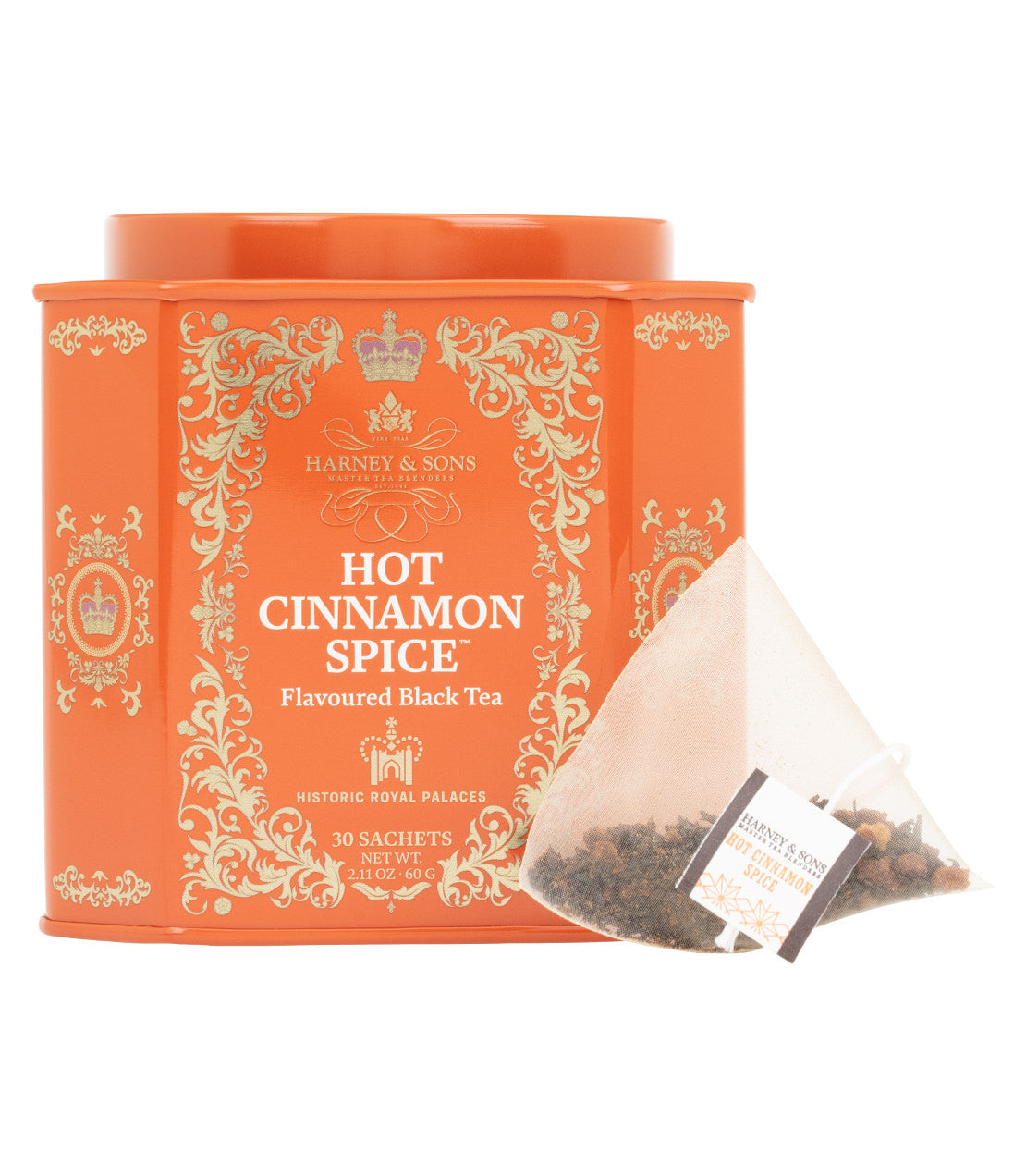 Hot Cinnamon Spice, HRP Tin of 30 Sachets