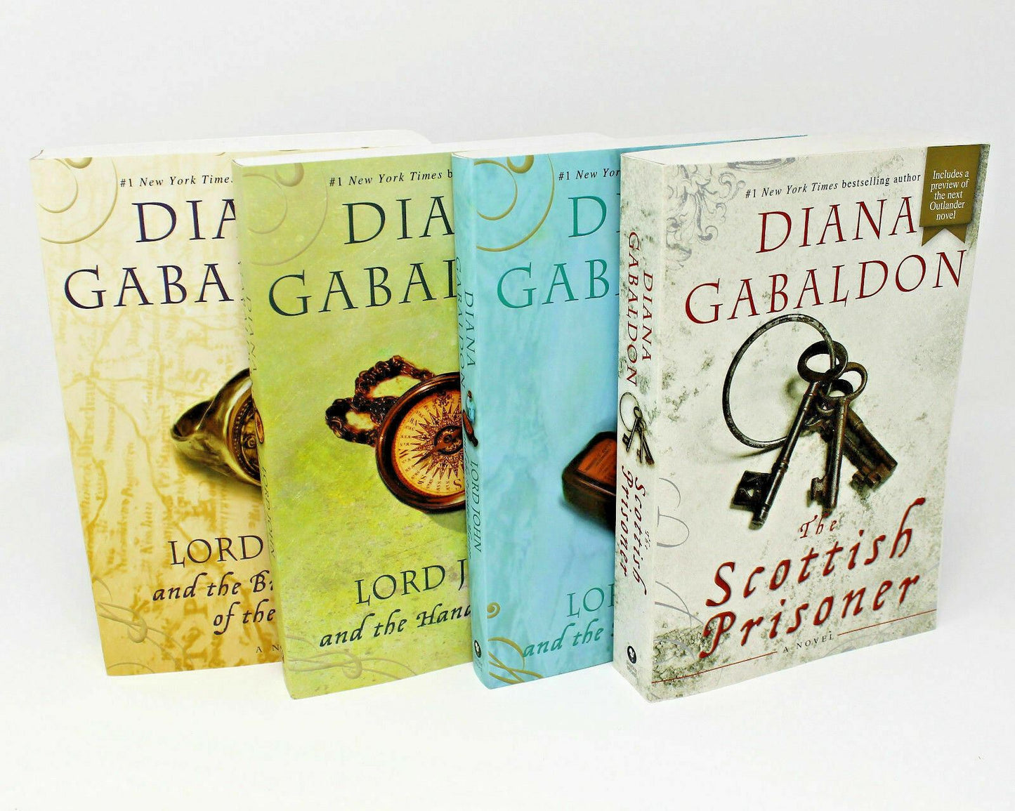 Lord John Series Complete Set - Lord John and the Private Matter, The Brotherhood of the Blade, The Hand of the Devil, and The Scottish Prisoner - Outlander Series - Author: Diane Gabaldon - Paperback