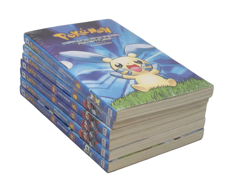 Pokemon Adventure Diamond and Pearl Eight Book Children's Collection Set Pack - Shigekatsu Ihara - Paperback