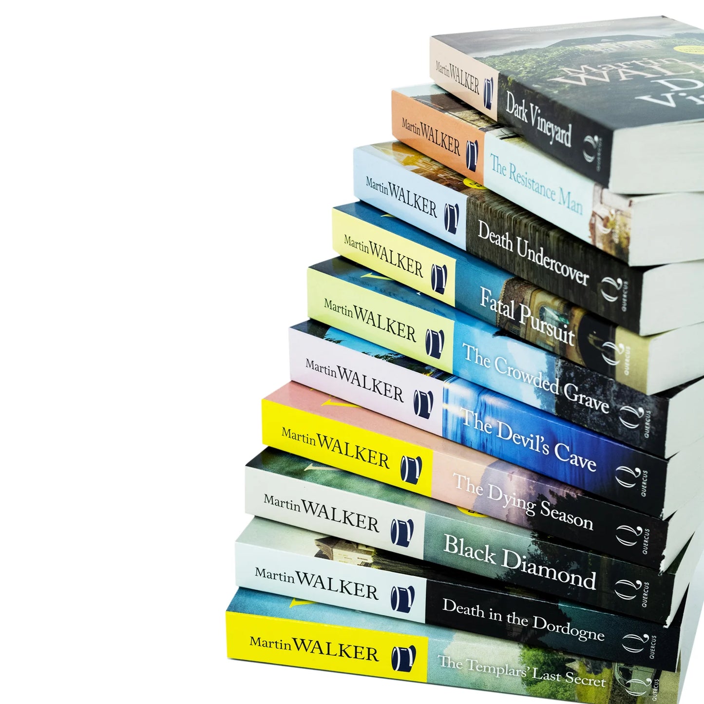 The Dordogne Mysteries – 10 Book Collection Set: Dark Vineyard, The Resistance Man, Death Undercover, Fatal Pursuit & More - By Martin Walker