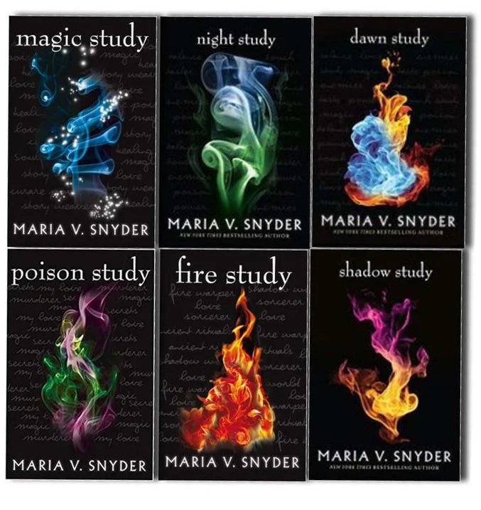 Chronicles of Ixia – 6 Book Collection: Poison Study, Magic Study, Fire Study & More - By Maria V. Snyder - Paperback