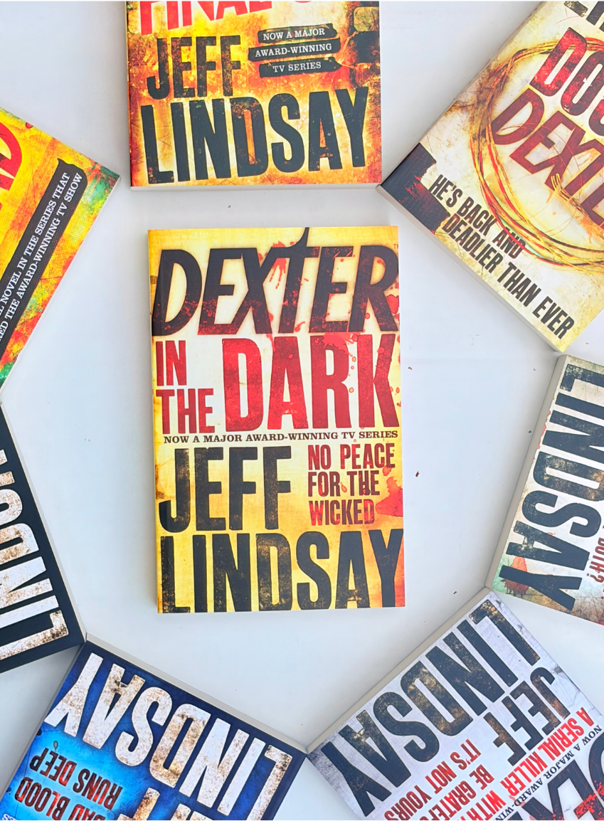 Dexter Series – Complete 8 Book Collection: Darkly Dreaming Dexter, Dearly Devoted Dexter, Dexter in the Dark & More - By Jeff Lindsay - Paperback