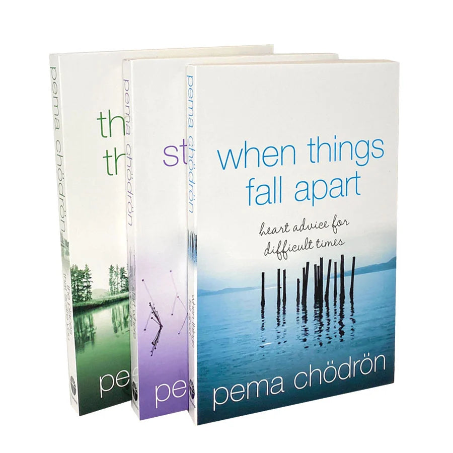 Pema Chödrön – 3 Book Collection Set: When Things Fall Apart, Start Where You Are & The Places That Scare You - By Pema Chödrön