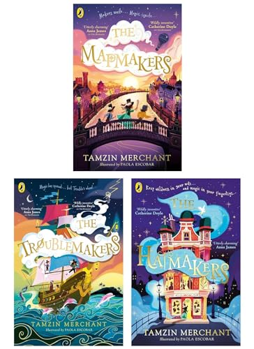 The Hatmakers Series – Complete 3 Book Collection: The Hatmakers, The Mapmakers & The Troublemakers - By Tamzin Merchant - Paperback