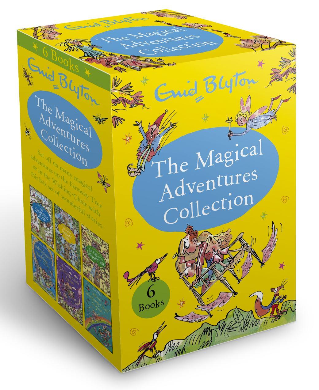 The Magical Adventures Collection – 6 Book Box Set - By Enid Blyton - Paperback
