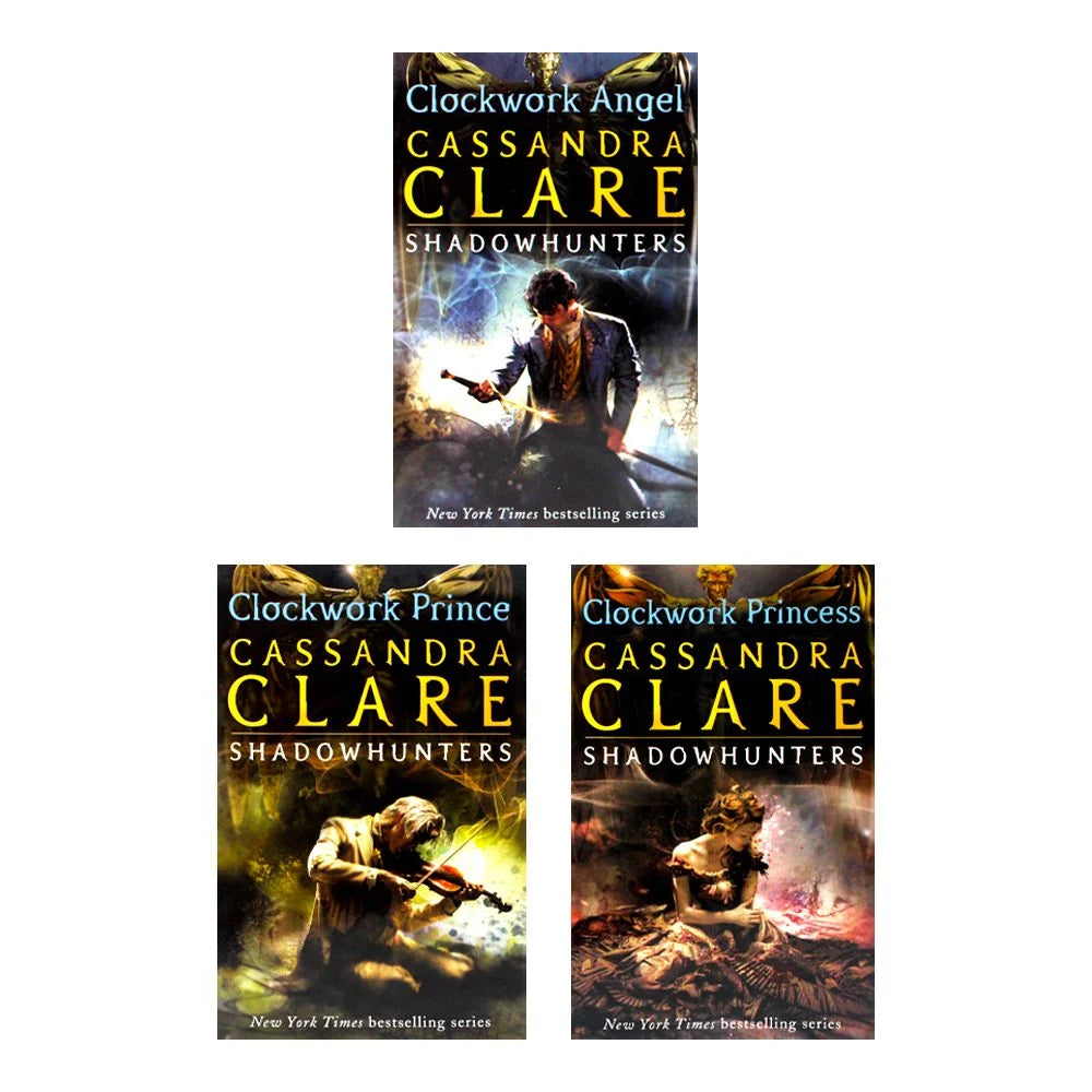 The Infernal Devices Trilogy – 3 Book Collection Set: Clockwork Angel, Clockwork Prince & Clockwork Princess - By Cassandra Clare