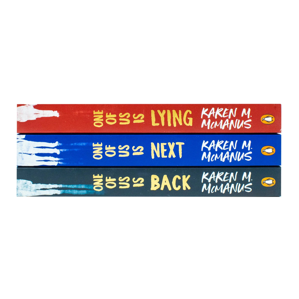 One of Us Is Lying Series – Complete 3 Book Set: One of Us Is Lying, One of Us Is Next & One of Us Is Back - By Karen M. McManus - Format to be Confirmed