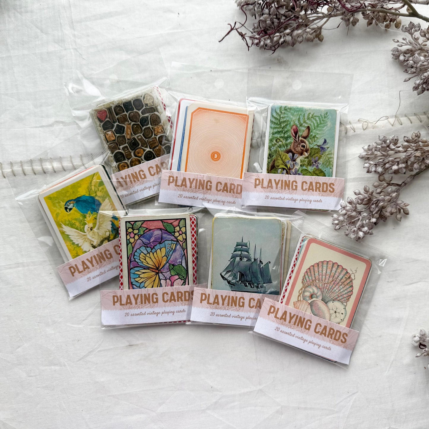 Assorted Play Card Pack- Set of 20 Different Cards