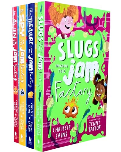 An Alien in the Jam Factory – 4 Book Collection Set: An Alien in the Jam Factory, The Treasure Under the Jam Factory & More