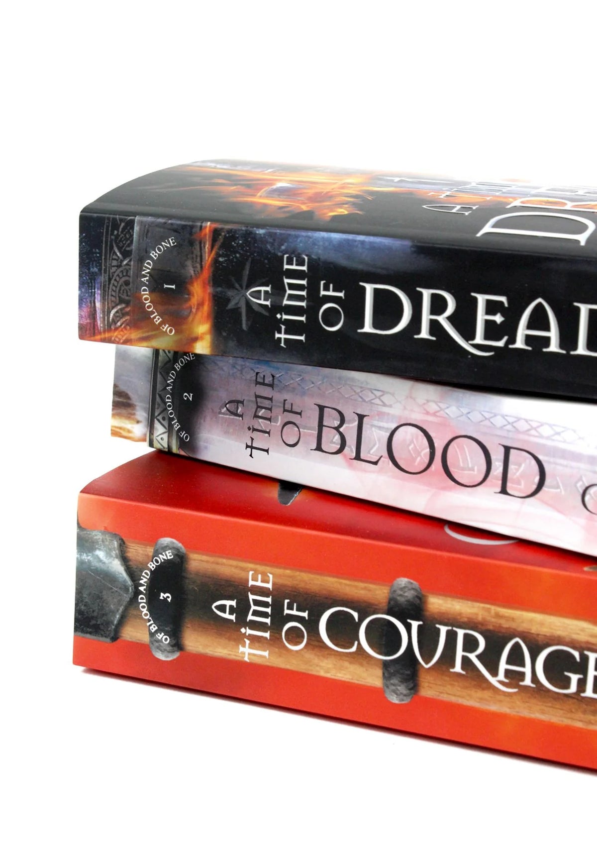 Of Blood & Bone Trilogy – Complete 3 Book Collection: A Time of Dread, A Time of Blood & A Time of Courage - By John Gwynne - Paperback