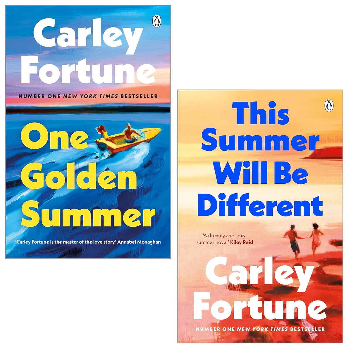 Carley Fortune Collection – 2 Book Set: One Golden Summer & This Summer Will Be Different - By Carley Fortune - Paperback