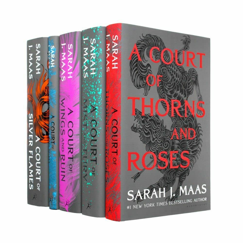 A Court of Thorns and Roses Collection – 5 Book Set: Books 1–5 - By Sarah J. Maas - Hardcover