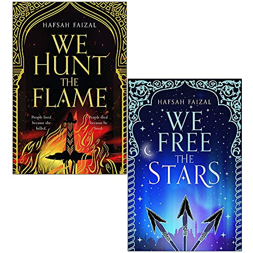Sands of Arawiya Series 2 Books By Hafsah Faizal (We Hunt the Flame, We Free the Stars)