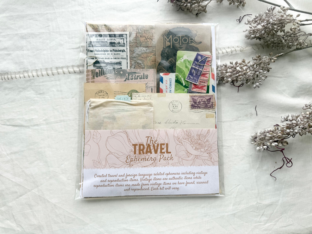 Travel Ephemera Kit