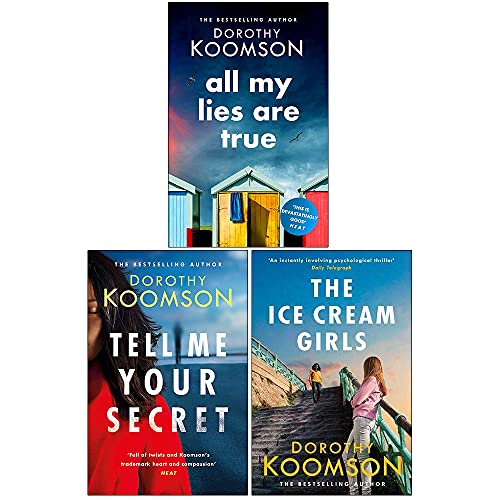 Dorothy Koomson 3 Book Collection – All My Lies Are True, Tell Me Your Secret & The Ice Cream Girls - By Dorothy Koomson - Paperback