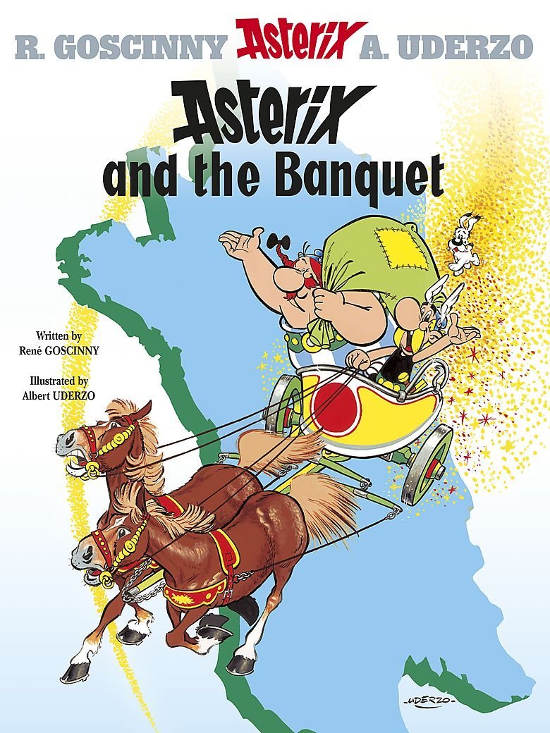 Asterix Series 1 Collection 5 Books Set Books 1 to 5: Asterix the Gaul, Asterix and the Golden Sickle, Goths, Gladiator, Banquet - Rene Goscinny - New - Paperback
