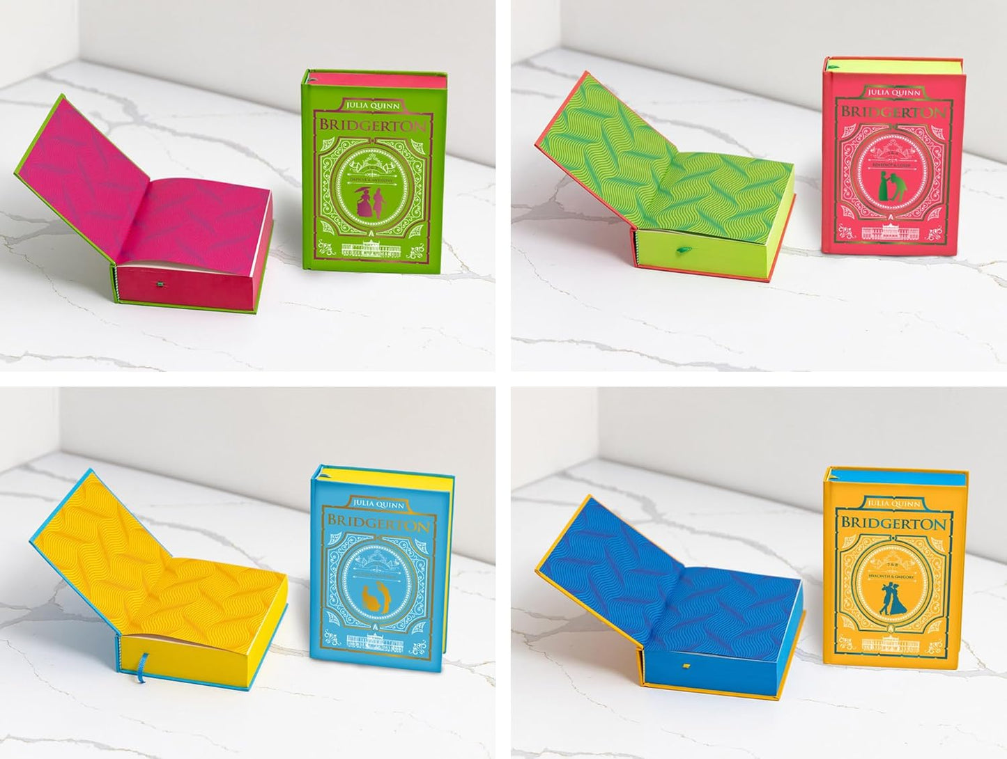 Bridgerton Luxe Collector's Edition | Complete Series Set (4 Books)