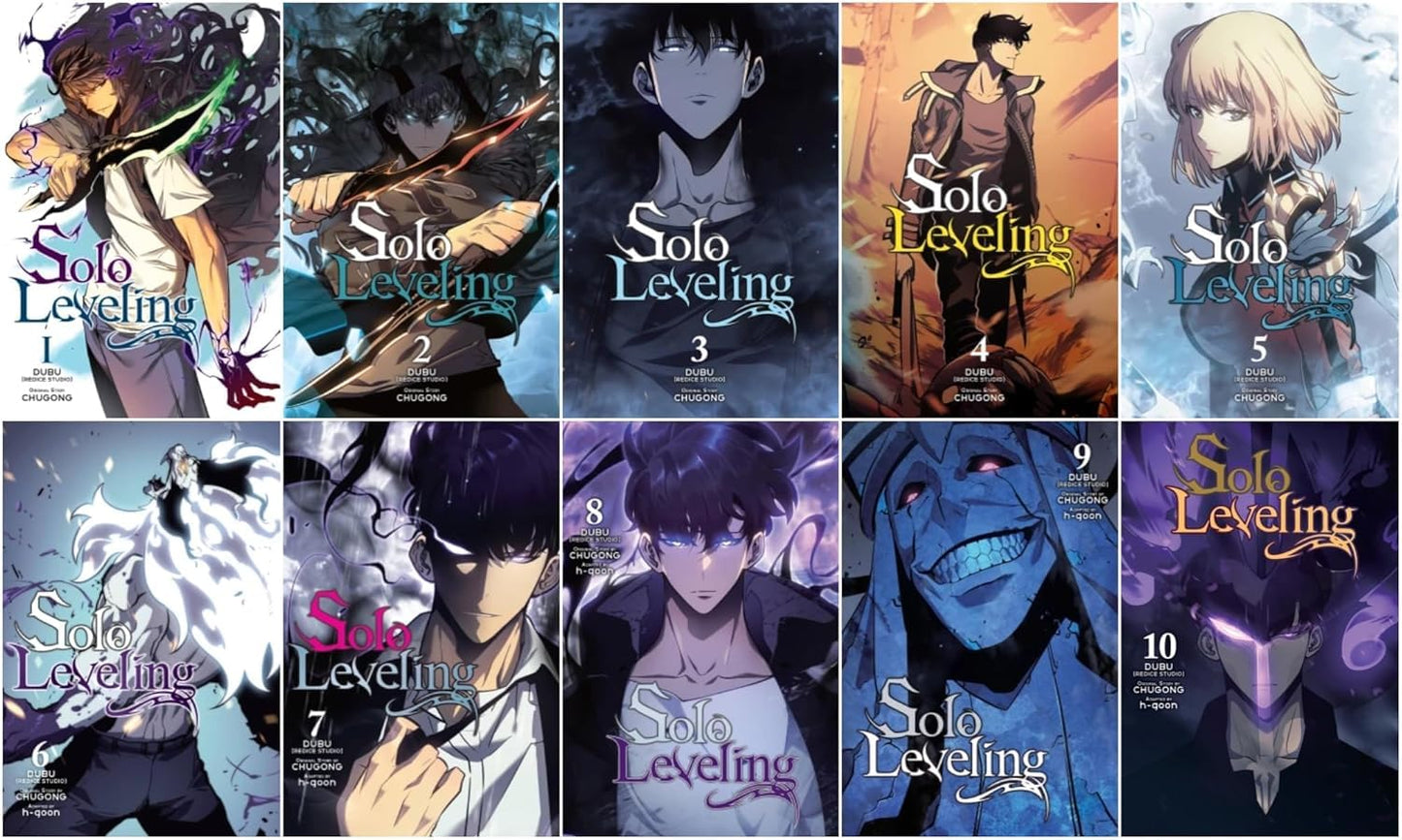 Solo Leveling 10 Books Set (comic) - 1-10 - Chugong - Paperback