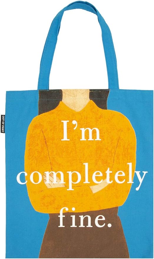 I'm Completely Fine Tote and Book Bundle - Eleanor Oliphant