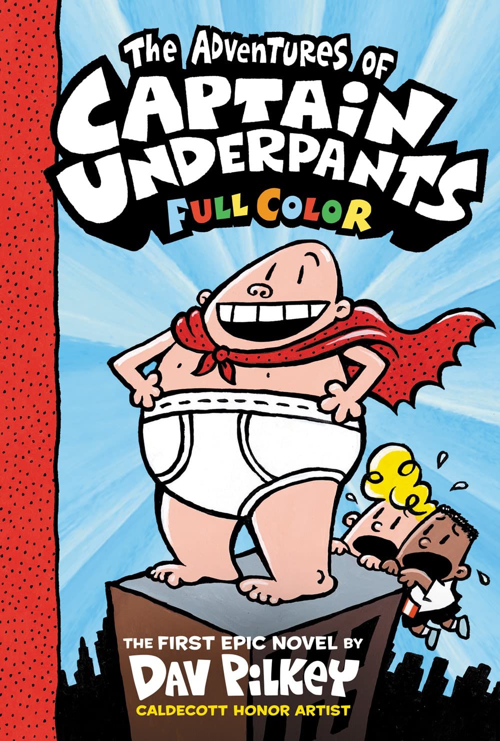 Captain Underpants Books 1-12 Complete FULL COLOR Collection - by Dav Pilkey - Hardcover