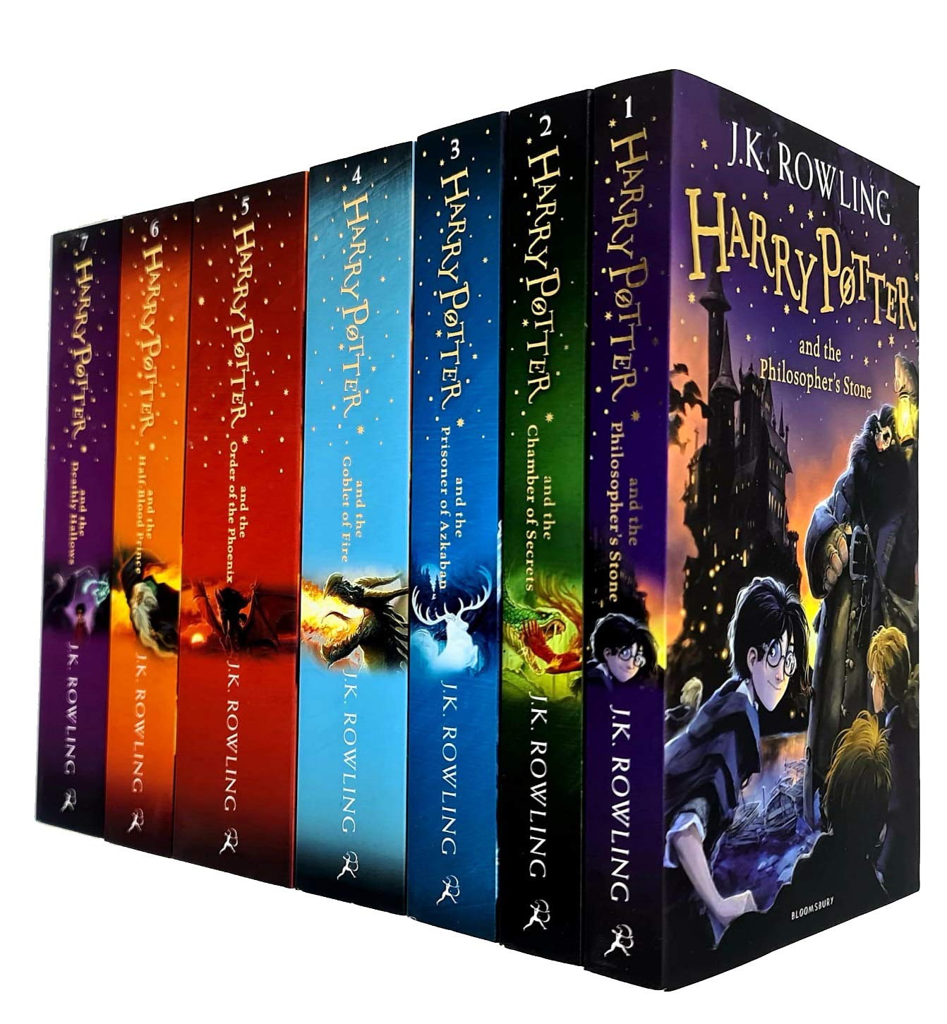 Harry Potter: The Complete Series Boxed Set Collection 2014 UK Edition - Paperback - NEW!