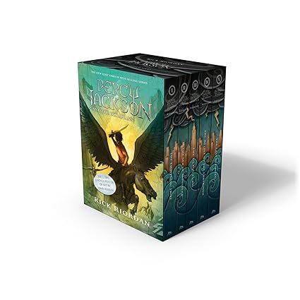 Percy Jackson and the Olympians Five (5) Books - Hardcover Set