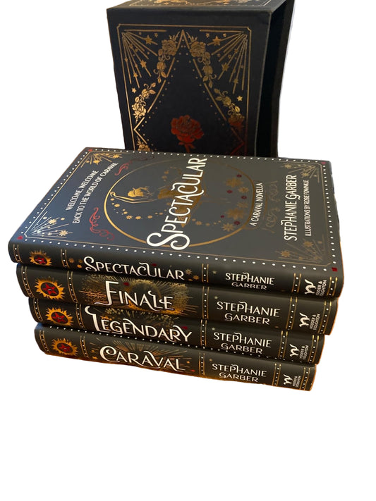Caraval Complete Collection Gorgeous Set: Caraval, Legendary, Finale and  Spectacular - By Stephanie Garber - Hardcover