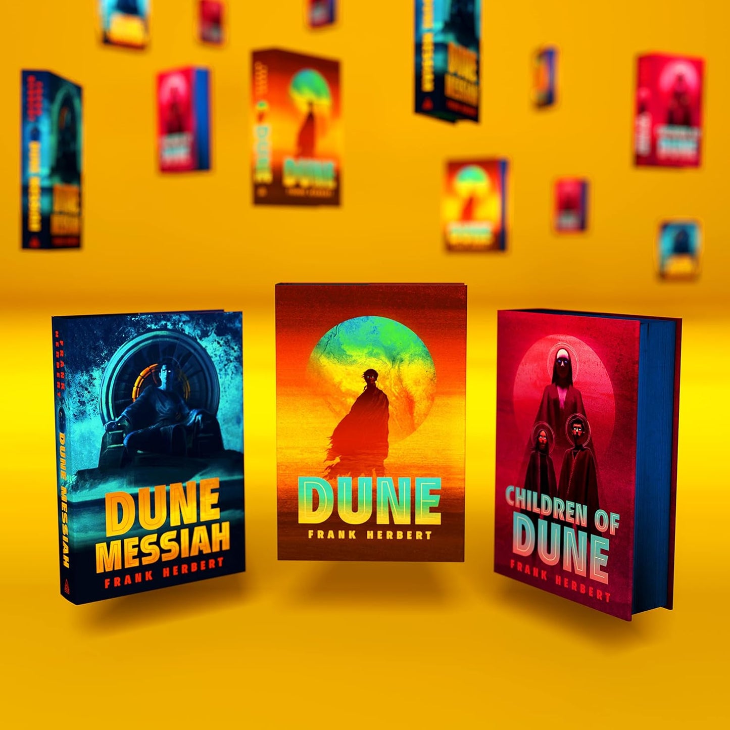 Frank Herbert's Dune Saga 3-Book Deluxe Hardcover Boxed Set: Dune, Dune Messiah, and Children of Dune
