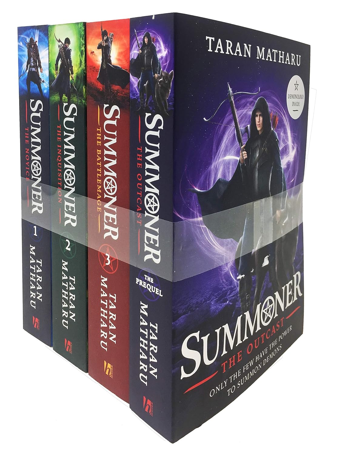 Taran Matharu The Summoner 4 Books Collection Set
