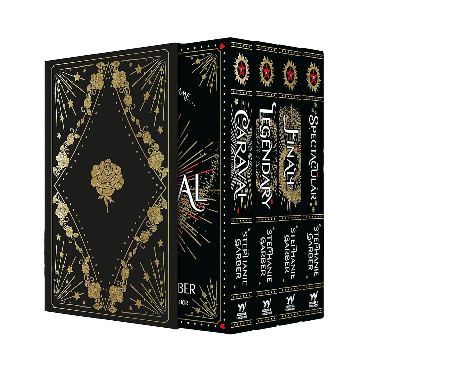 Caraval Complete Collection Gorgeous Set: Caraval, Legendary, Finale and Spectacular - By Stephanie Garber - Hardcover