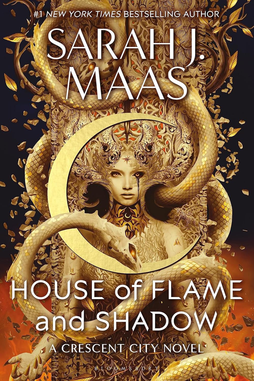Crescent City Series – 3 Book Collection Set: House of Earth and Blood, House of Sky and Breath & House of Flame and Shadow - By Sarah J. Maas