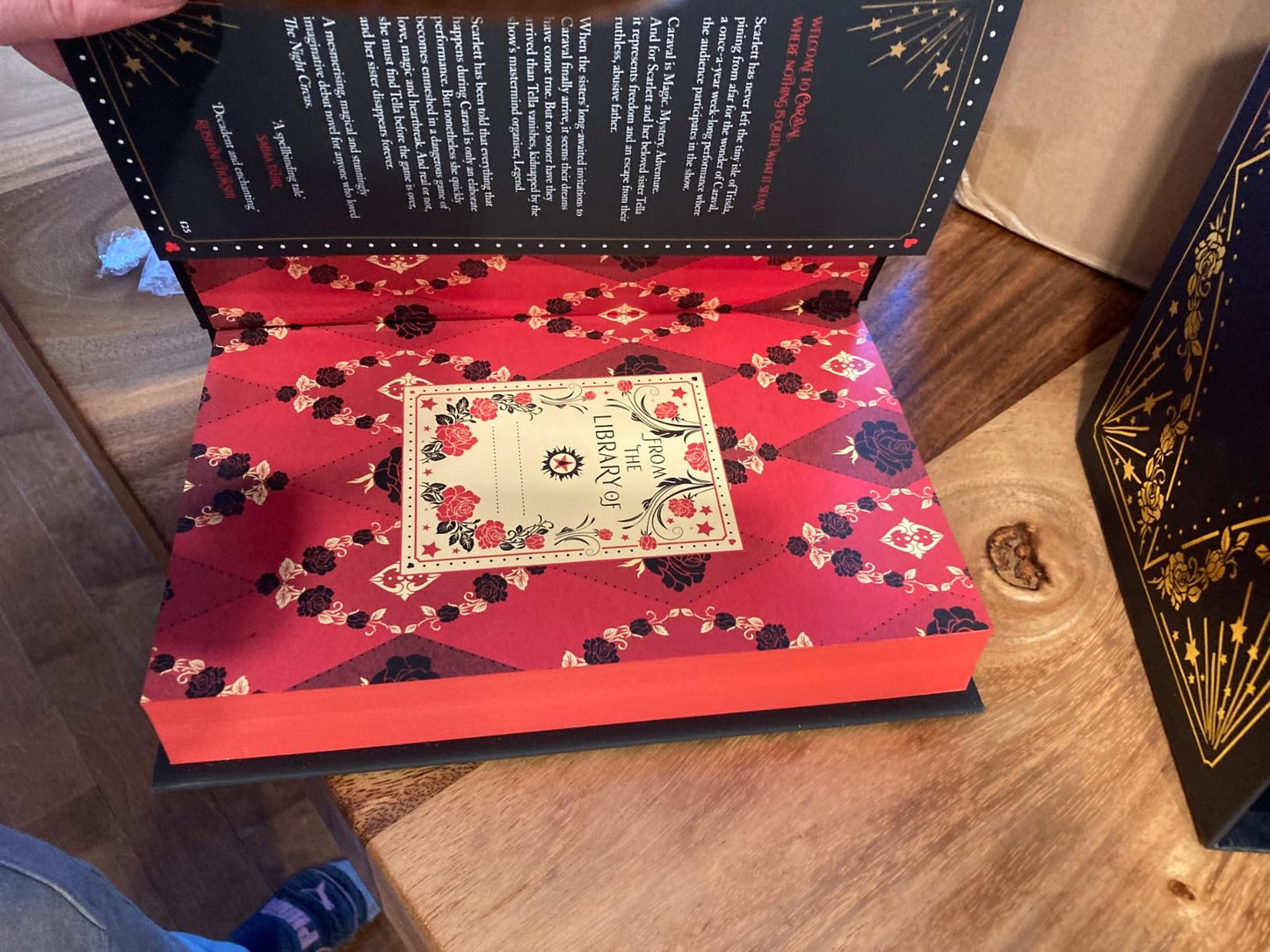 Caraval Complete Collection Gorgeous Set: Caraval, Legendary, Finale and Spectacular - By Stephanie Garber - Hardcover